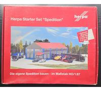 Herpa H0 149488 Starter Set “ Spedition “ Senza Veicoli Modello Treno Vintage