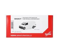 Herpa kit di modellismo MiniKit VW T6.1 furgone, bianco (1 pezzo), miniatura in scala 1:87, pezzo da collezione, kit per modellismo, plastica