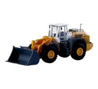 herpa- Liebherr L580 Wheel Loader 148122-001-Pale gommate Baustellen Fahrzeug, escavatori, modellini di Camion, Oggetti da Collezione, plastica-Scala 1:87, Multicolore, 148122-001