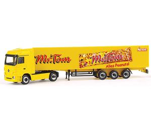 Herpa Magic H0 1/87 451253 Mercedes Benz Actros LH Box Semirimorchio Mr Tom