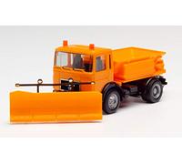 herpa MAN F8 Winter Maintenance Vehicle manutenzione invernale Veicolo comunale in miniatura per l'artigianato, la raccolta e come regalo, Colore, 309547