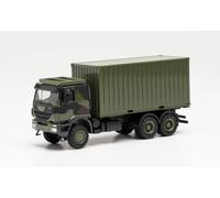 Herpa military 746793 Iveco Trakker camion modello militare container H0 1:87