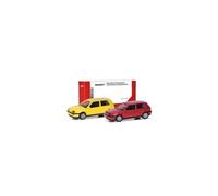 Herpa Minikit 014014 - 1/87 VW Golf III VR6, 2er-Set, Rosso Lampo / Giallo Zolfo