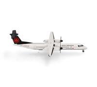 Herpa Modellino aereo Air Canada Express Bombardier Q400, miniatura in scala 1:500, pezzo da collezione, modello senza supporto, metallo