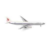 herpa modellino aereo Air China Airbus A330-300 - B-8689, miniatura in scala 1:500, da collezione, modello di aereo senza base, metallo