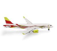herpa modellino aereo airBaltic Airbus A220-300 50th A220 - YL-ABX, miniatura in scala 1:500, da collezione, modello di aereo senza base, metallo