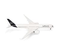 herpa Modellino aereo Lufthansa Airbus A350-900-D-AIXT Lipsia, scala 1:200, pezzo da collezione, senza base, plastica Modello in miniatura, 559577-001