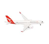 herpa modellino aereo QantasLink Airbus A220-300, miniatura in scala 1:200, da collezione, modello di aereo senza base, metallo