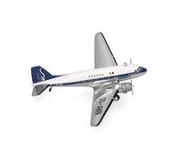 herpa Modellino aereo Sabena Douglas DC-3 - OO-AWN, miniatura in scala 1:200, pezzo da collezione, modello senza supporto, metallo