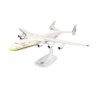 herpa Modellino aereo Snap-Fit Antonov Airlines Antonov AN-225 Mriya, miniatura scala 1:250, pezzo da collezione, modello con supporto, plastica