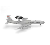 Herpa modellino aereo U.S. Air Force Boeing E-3 Sentry, miniatura in scala 1:500, militare, pezzo da collezione, modello di aereo senza base, metallo