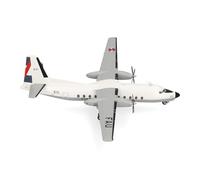 herpa Modellino aereo Uruguayan Air Force Fairchild FH-227D (LCD), miniatura scala 1:200, pezzo da collezione, modello senza supporto, metallo