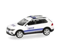 Herpa modellino auto VW Tiguan "THW Gera Thüringen", miniatura in scala 1:87, pezzo da collezione, Made in Germany, modello in plastica