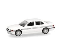 herpa Modellino BMW Alpina B12 5.7 (E38), miniatura in scala 1:87, da collezione, Made in Germany, in plastica