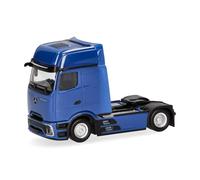 herpa Modellino camion Mercedes-Benz Actros L ProCabin Gigaspace trattore stradale, blu, miniatura scala 1:87, pezzo da collezione, Made in Germany, plastica