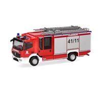 Herpa Modellino Camion Mercedes-Benz Atego 13 Z-Cab, scala 1:87 | Miniatura fedele per collezionisti e appassionati di modellismo dai 14 anni, pezzo da collezione in plastica, Made in Germany