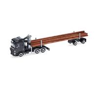 herpa Modellino camion Scania CR 20 HD trasporto legname King of Rhön, scala 1:87, pezzo da collezione, Made in Germany, plastica