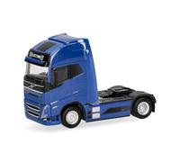 herpa Modellino camion Volvo FH GL XL 2020 Electric trattore stradale, blu, miniatura scala 1:87, pezzo da collezione, Made in Germany, plastica