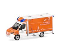 Herpa 097116 - 1/87 MB Sprinter 18 Ambulanza " Pompieri Bochum " ( NRW / Bochum)