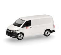 herpa Modellino d'auto VW T 6.1 Transporter DB, miniatura in scala 1:87, pezzo da collezione, Made in Germany, modello in plastica