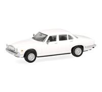 Herpa modellino Jaguar XJ Serie III, bianco, miniatura in scala 1:87, pezzo da collezione, Made in Germany, modello in plastica