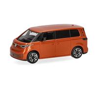 herpa Modellino VW ID. Buzz, arancione energetico metallizzato, scala 1:87, pezzo da collezione, Made in Germany, modello in plastica