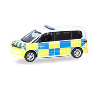 Herpa 098670 - 1/87 Volkswagen Multivan (2022) "Polizia/Police" (Belgio) - Nuovo