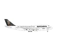 herpa Modello 571609 Iron Maiden (Air Atlanta Icelandic) Boeing 747-400 "Ed Force One-Tour Mondiale del Libro delle Anime 2016 - TF-AAK Model, Multicolore