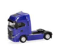 Herpa 319461-002 1:87 Iveco S-Way Facelift Trazione 2 assi LKW blu ultramarina