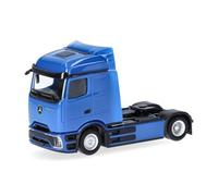 Herpa modello camion Mercedes-Benz eActros 600 ProCabin Streamspace trattore stradale 2 assi, blu, miniatura in scala 1:87, pezzo da collezione, Made in Germany, plastica