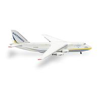herpa modello di aereo Antonov Airlines Antonov AN-124 Be brave like Okhtyrka in scala 1:500 - modello di aereo, pezzo da collezione, miniatura deco, statuetta senza supporto in metallo