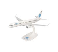 Herpa modello di aereo Pan Am Boeing 757-200 "Tracing the Transatlantic", in scala 1:200 - Snap-Fit, pezzo da collezione, miniatura deco, statuetta con supporto in plastica