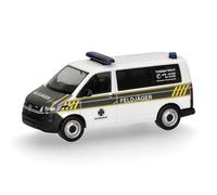 Herpa modello di auto VW T6.1 Bus "Feldjäger", bianco, in scala 1:87, Military, pezzo da collezione, modello tedesco, statuetta plastica