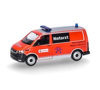 herpa modello di auto VW T6.1 Bus NEF Servizio di soccorso Regione Hannover/Johanniter, in scala 1:87, pezzo da collezione, modello tedesco, statuetta plastica