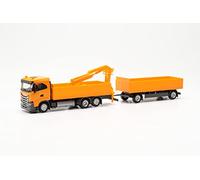 Herpa 316217 Iveco S-WAY ND Tir-Materiali Comunale Arancio H0 1: