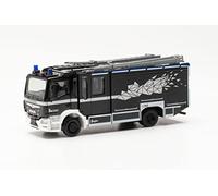 herpa modello di camion MAN TGM CC Ziegler Z-Cab Centro di formazione intercantonale dei vigili del fuoco, in scala 1:87, per diorama, pezzo da collezione, decorazione, Made in Germany, plastica