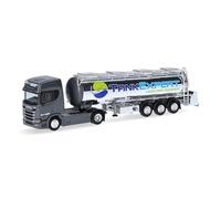 Herpa modello di camion MB Arocs M Solozugmaschine 3achs, in scala 1:87, pezzo da collezione, modello tedesco, statuetta plastica