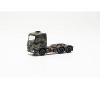 Herpa modello di camion Mercedes-Benz Arocs 6x4 trattore rigido "Forze armate tedesche", in scala 1:87, pezzo da collezione, modello tedesco, statuetta plastica