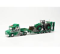 Herpa 315562 Scania Hauber Goldhofer Autoarticolato Gommate Liebherr Visbek 1: