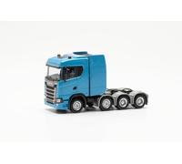 Herpa modello di camion Scania CS 20 ND per impieghi gravosi, in scala 1:87, pezzo da collezione, modello tedesco, statuetta plastica