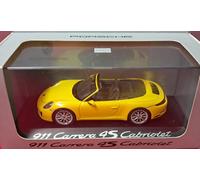 Herpa Porsche 911 Carrera 4S cabriolet yellow dealer box 1/43 WAP0201090G