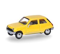 Herpa Renault R5 giallo 1:87 024457-002 modellismo