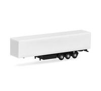 herpa Servizio ricambi, scala N (1:160), semirimorchio 3 assi furgone, 2 pezzi, modello in miniatura, in plastica