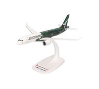 Herpa Snap-Fit modellino aereo QantasLink Airbus A220-300 - Flying Art Series/Minyma Kutjara Tjukurpa, miniatura in scala 1:200, pezzo da collezione, modello con base, plastica