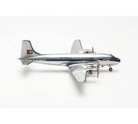 herpa Tap Air Portugal Douglas DC-4 - CS-TSD in Scala 1:200-modello di Aereo, Pezzo da Collezione, Deco, Statuetta Senza Supporto in Metallo Modello in Miniatura, 572453