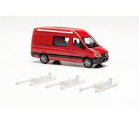 Herpa- Tenda da Sole Accessorio per furgoni con Tetto rialzato, 6 Pezzi Bianco, Multicolore, 55420