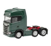 Herpa - Trapano Scania CS 20 HD 6x2, verde muschio, multicolore, taglia unica