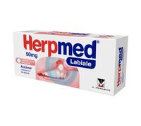 HERPMED LABIALE*2CPR BUCC 50MG