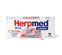 Herpmed Labiale 50mg Compresse Mucoadesive Per Herpes Alla Bocca 2 Compresse