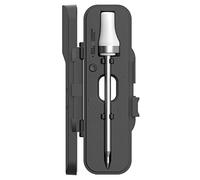 HerQs Pin Probe - Draadloze Smart BBQ Thermometer - Bluetooth - App-bediening - Nauwkeurige Temperatuurbewaking - Grillen, Roken, Oven - Dunne RVS Sonde - Snelle Respons - Insegnante BBQ Risultaten!